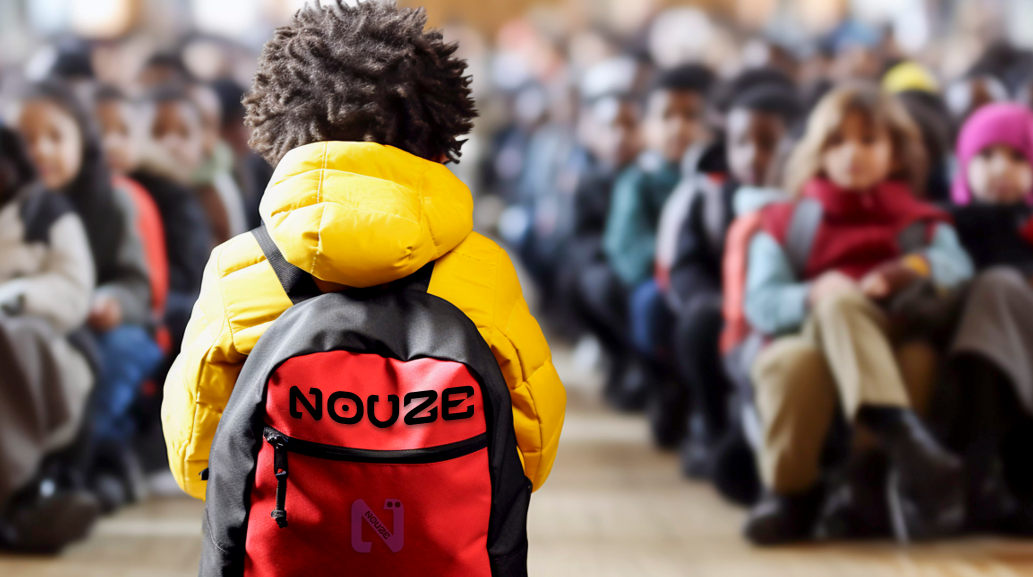Jovem de frente para a Plateia